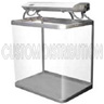 LV 700 Series Chrome/Silver Aquarium (21 gal), Via Aqua