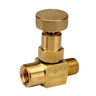 1/4 Inch Brass NoShok Needle Valve