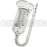 Large Quadratic Co2 Spiral Glass Diffuser