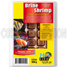 Frozen Brine Shrimp (Artemia) - 100g Blister Cubes, H2O Life