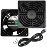 4 in. Fan (Quiet) 30 CFM T1 w/ Guard and Powercord, Hamilton