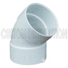 3 in Styrene 45 Elbow, soc x soc