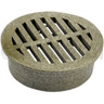 6 in Round Spee-D Basin Grate, Green Color