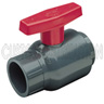 1-1/2 in. PVC Compact Ball Valve Soc