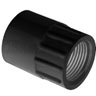 1/2 PVC Fem Adapter soc x FPT Sch 40 Black