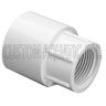 3/4x1/2 PVC Reducing Fem Adapter soc x FPT Sch 40