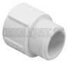 3/4x1/2 PVC Male Adapter mpt x soc Sch 40 