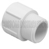 1x1-1/4 PVC Reducing Male Adapt mpt x soc Sch 40