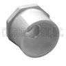 1-1/2x3/4 PVC Reducer Bushing spg x FPT Sch 40 *Grey