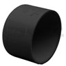 1-1/4 PVC Cap soc Sch 40 Black