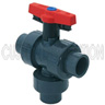 1-1/2 in. True Union 2000 Industrial 3-Way Ball Valves