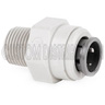 3/8 in x 1/8 in Speedtite MPT Strait Connector - Grey