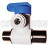 3/8 in MPT x 3/8 in FPT x 1/4 in Quick Angle Stop Valves