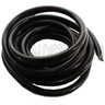 1 Inch Id By 1-1/4 Inch Od Black Tubing 1 Foot