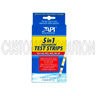5 in 1 Aquarium Test Strips 25 Count, API