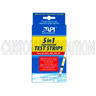 5 in 1 Aquarium Test Strips 25 Count, API