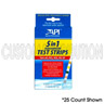 5 in 1 Aquarium Test Strips 4 Count, API