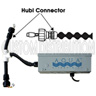 Hubl Connector for NEMA Transformer (Black), Aqua UV